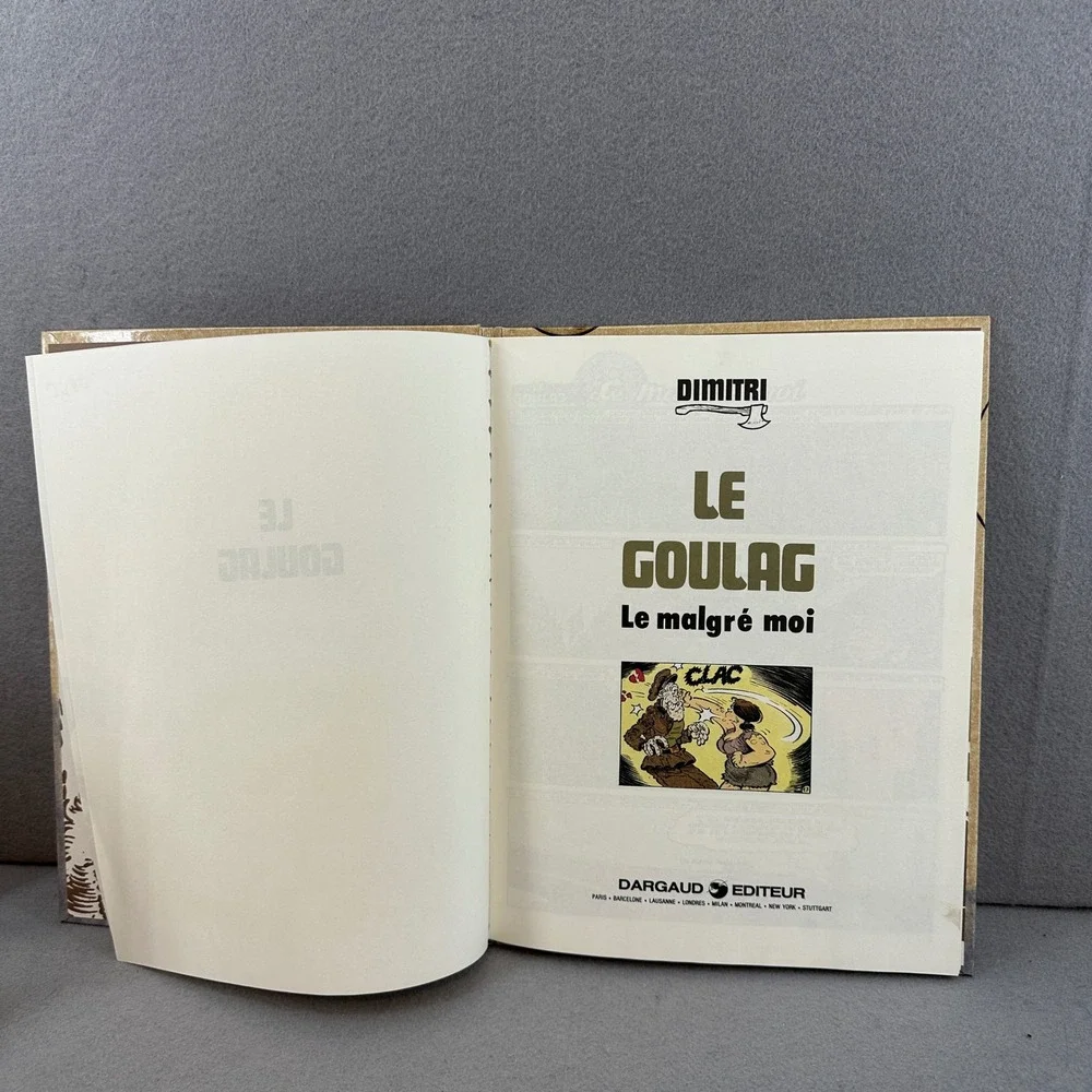 Dimitri Le Goulag Comic Book‎ N°1 bis Le Malgré Moi French Humor Vintage